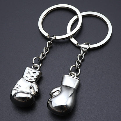 Metal Boxing Glove Keychain for Sports Fans by HitMyNeed