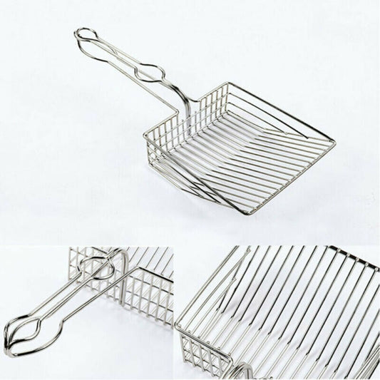 Metal Cat Litter Scoop with Long Handle by HitMyNeed
