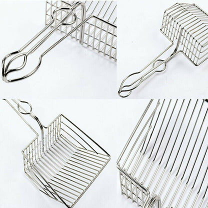 Metal Cat Litter Scoop with Long Handle by HitMyNeed