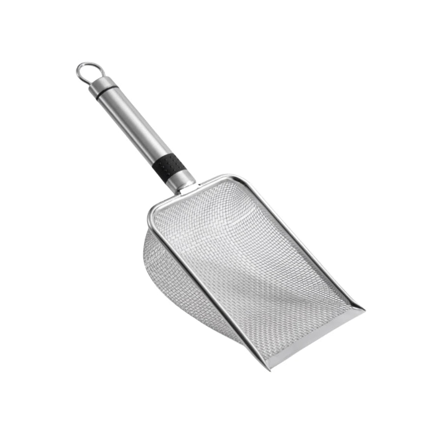Metal Cat Litter Scoop with Stainless Steel Handle by HitMyNeed