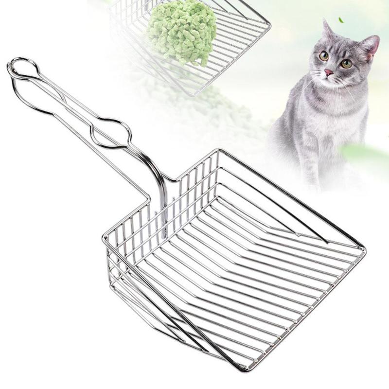 Metal Cat Litter Scoop with Wide Sifting Shovel by HitMyNeed