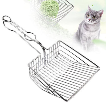 Metal Cat Litter Scoop with Wide Sifting Shovel by HitMyNeed