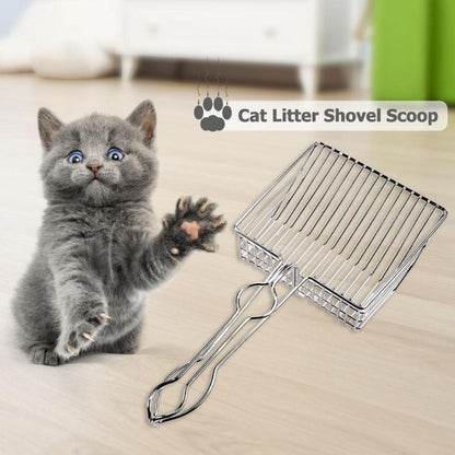 Metal Cat Litter Scoop with Wide Sifting Shovel by HitMyNeed