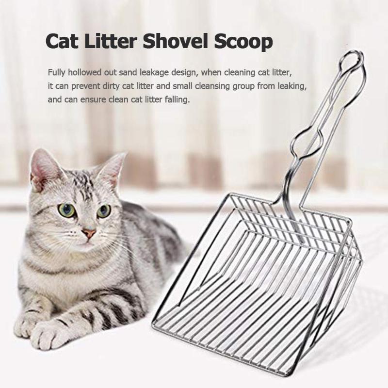 Metal Cat Litter Scoop with Wide Sifting Shovel by HitMyNeed