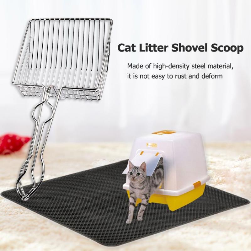 Metal Cat Litter Scoop with Wide Sifting Shovel by HitMyNeed