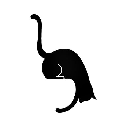Metal Cat & Monkey Wall Hook Key and Clothes Rack cat by HitMyNeed