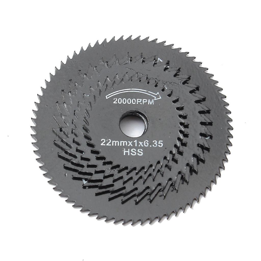 Metal Circular Saw Blades Set of 6 - HSS Cutting Discs by HitMyNeed