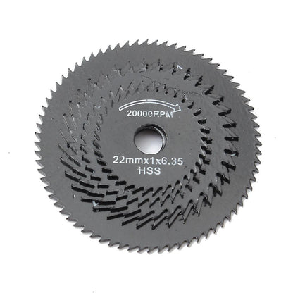 Metal Circular Saw Blades Set of 6 - HSS Cutting Discs by HitMyNeed