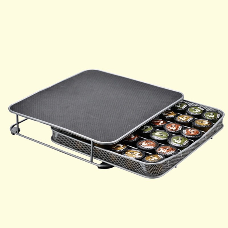 Metal Coffee Pod Storage Drawer Organizer by HitMyNeed