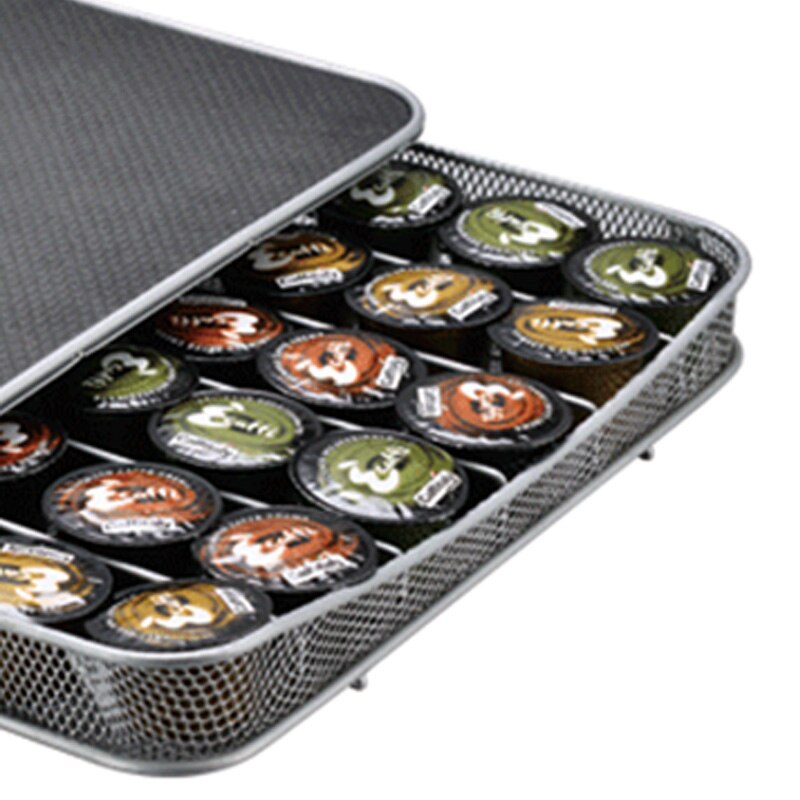 Metal Coffee Pod Storage Drawer Organizer by HitMyNeed