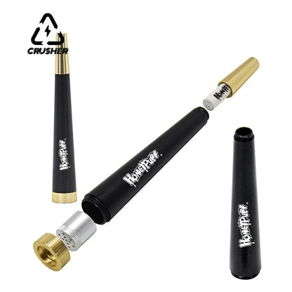 Metal Cone Herb Pipe with Activated Carbon Filter by HitMyNeed