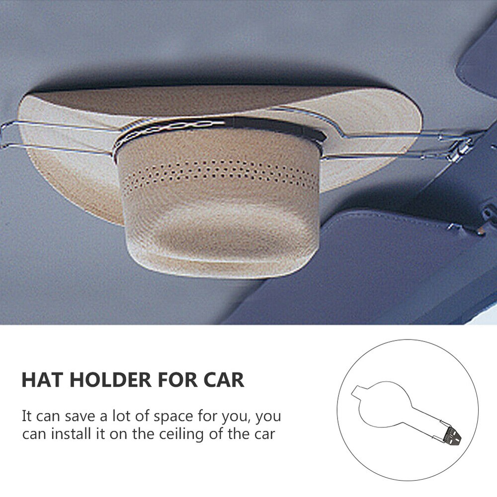 Metal Cowboy Hat Holder for Truck Ceiling by HitMyNeed