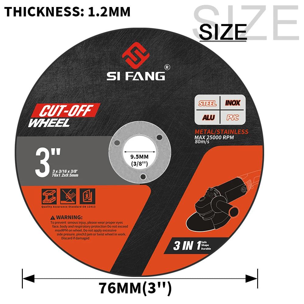 Metal Cutting & Resin Grinding Discs for Angle Grinders 115mm 20pcs by HitMyNeed