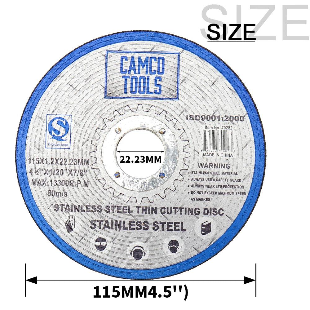 Metal Cutting & Resin Grinding Discs for Angle Grinders 115mm 25pcs by HitMyNeed