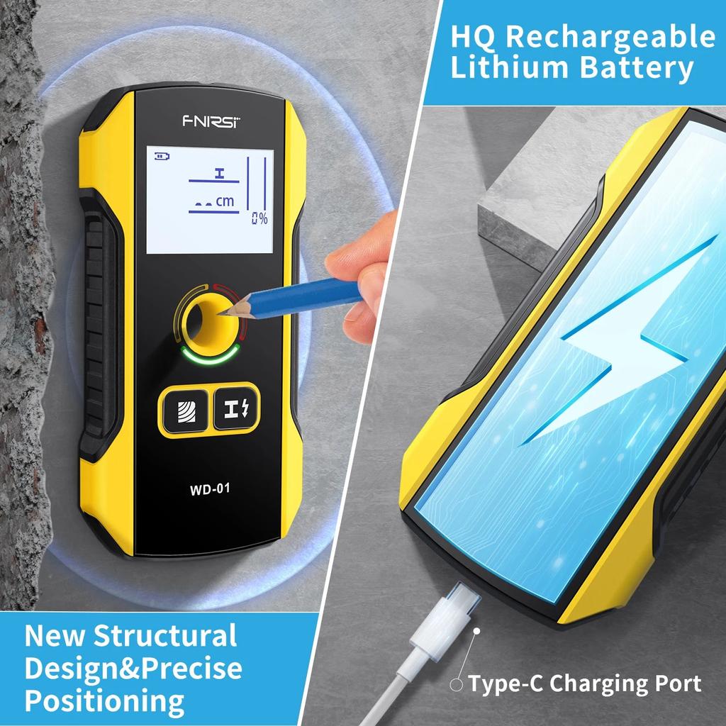 Metal Detector Wall Scanner with Positioning Hole by HitMyNeed