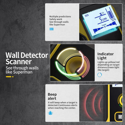Metal Detector Wall Scanner with Positioning Hole by HitMyNeed