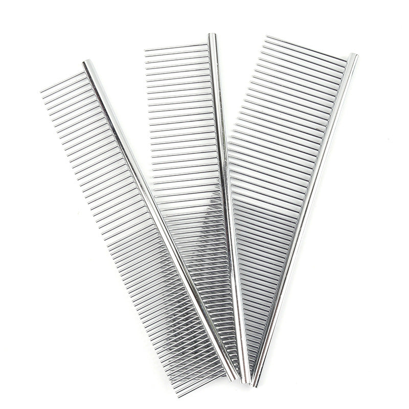 Metal Dog Comb for Tangles, Mats & Shedding by HitMyNeed