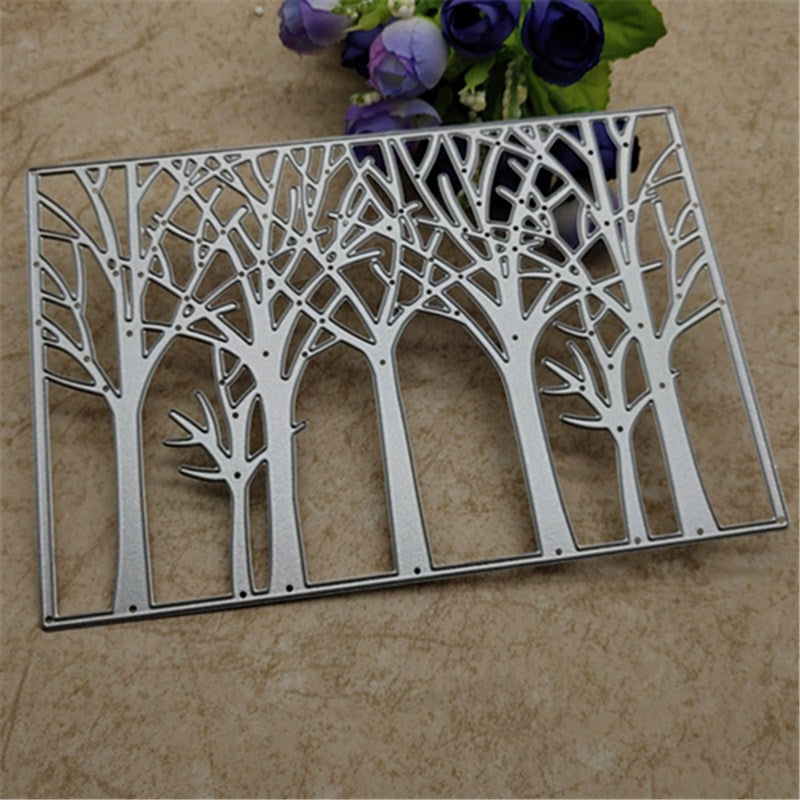 Metal Embossing Tree Cutting Die for Crafts by HitMyNeed