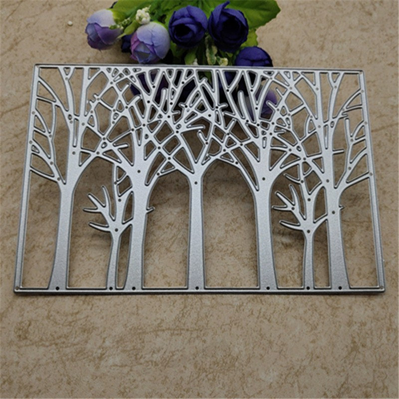 Metal Embossing Tree Cutting Die for Crafts by HitMyNeed