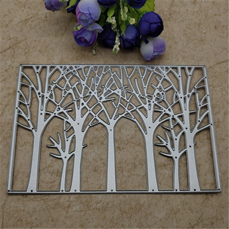 Metal Embossing Tree Cutting Die for Crafts by HitMyNeed
