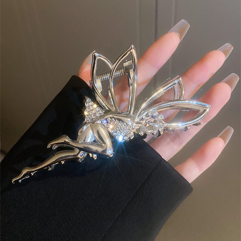 Metal Fairy Hair Clip with Rhinestones by HitMyNeed
