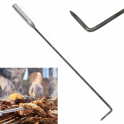 Metal Fire Pit Poker Stick for Safe Fire Handling by HitMyNeed