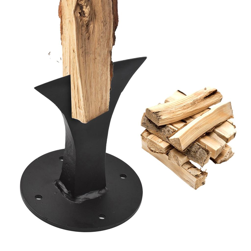 Metal Firewood Kindling Splitter with Mounting Screws by HitMyNeed
