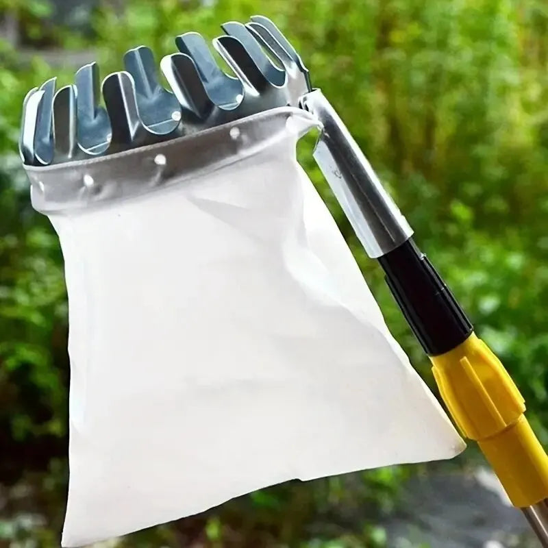 Metal Fruit Picker Basket Head Attachment by HitMyNeed