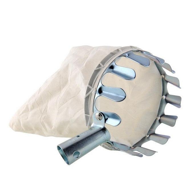 Metal Fruit Picker Head with Collection Bag by HitMyNeed