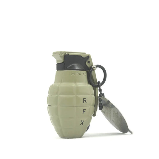 Metal Grenade-Style Windproof Refillable Lighter c by HitMyNeed
