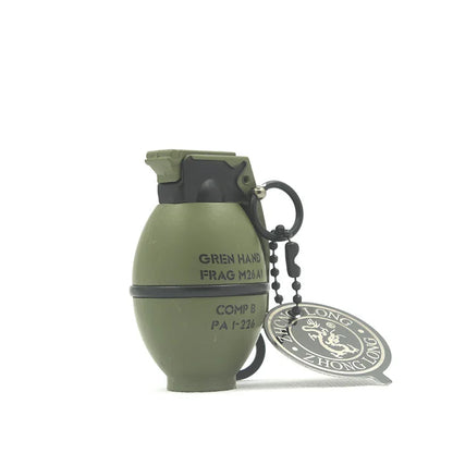 Metal Grenade-Style Windproof Refillable Lighter f by HitMyNeed