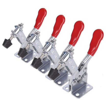 Metal Horizontal Toggle Clamps, Set of 4 by HitMyNeed