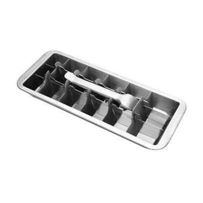 Metal Ice Cube Tray with Easy Release Lever by HitMyNeed