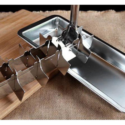Metal Ice Cube Tray with Easy Release Lever by HitMyNeed