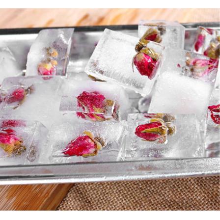Metal Ice Cube Tray with Easy Release Lever by HitMyNeed