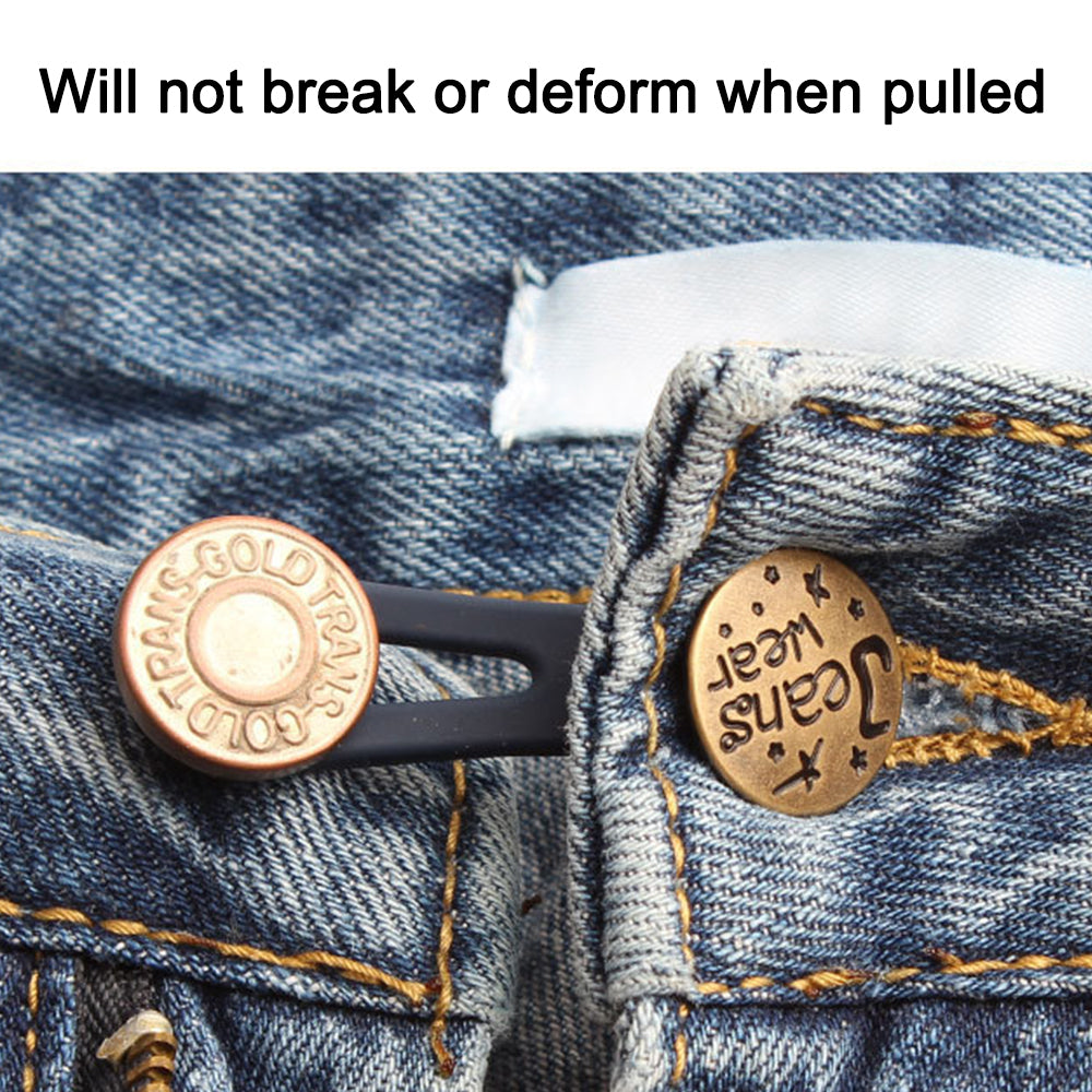 Metal Jeans Button Extenders 20 Pack by HitMyNeed