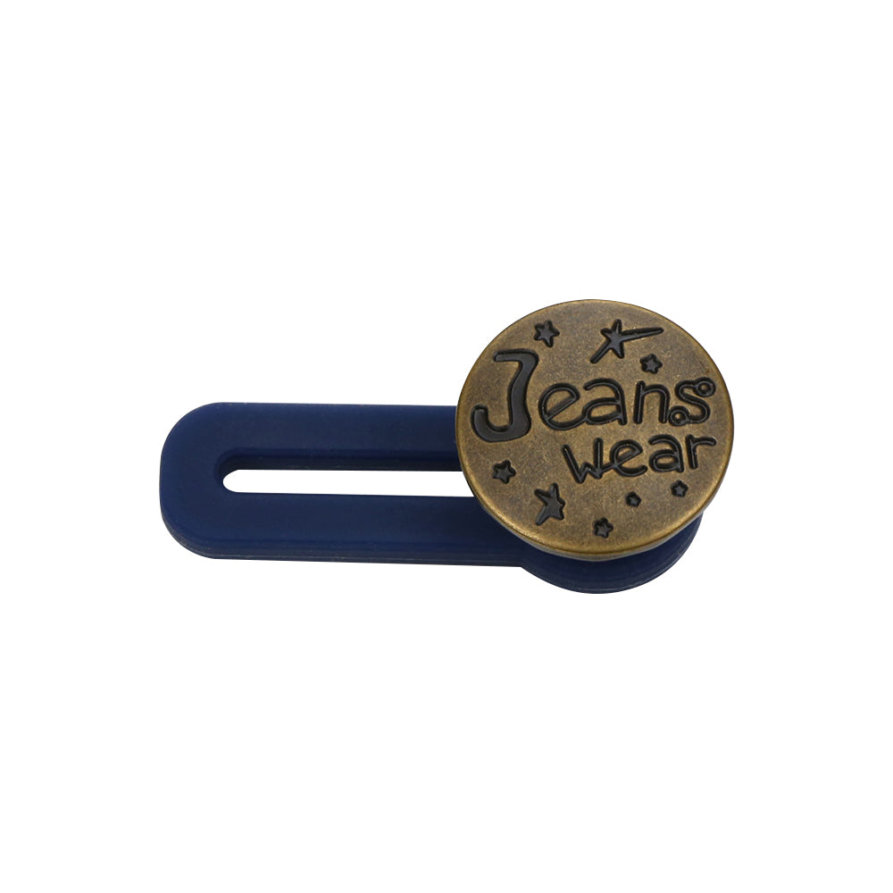 Metal Jeans Button Extenders 20 Pack bronze-d by HitMyNeed