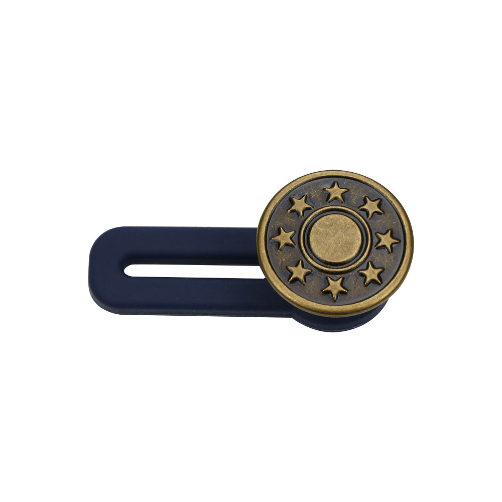 Metal Jeans Button Extenders 20 Pack bronze-e by HitMyNeed
