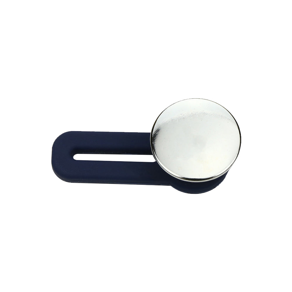 Metal Jeans Button Extenders 20 Pack silver-a by HitMyNeed