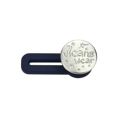 Metal Jeans Button Extenders 20 Pack silver-d by HitMyNeed