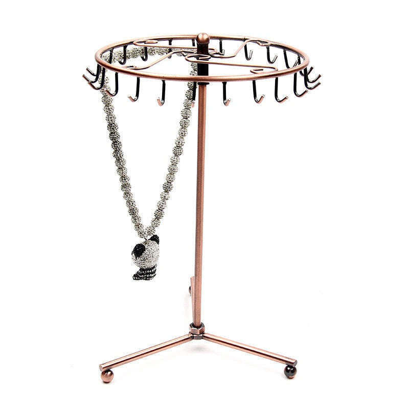 Metal Jewelry Hanger Accessories Rack Organizer by HitMyNeed