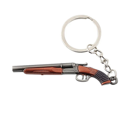 Metal Mini Gun Keychain for Bags, Cars & Keys by HitMyNeed