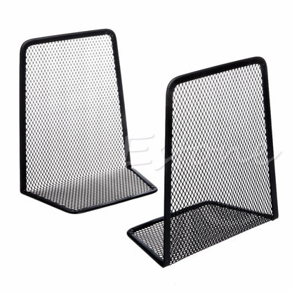 Metal Non-Skid Bookends Organizer Set by HitMyNeed