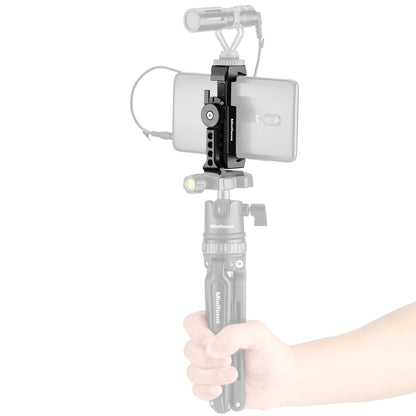 Metal Phone Tripod Mount with Cold Shoe & Arca Base by HitMyNeed