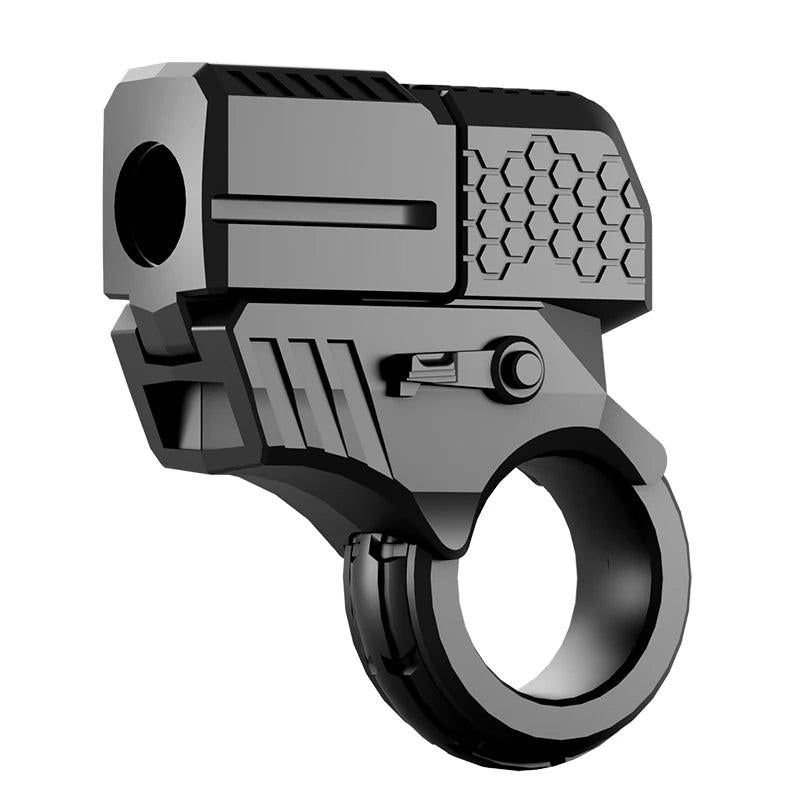 Metal Push Slider Fidget Ring Stress Relief Toy by HitMyNeed