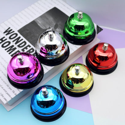 Metal Reception Desk Bell with Clear Ring by HitMyNeed