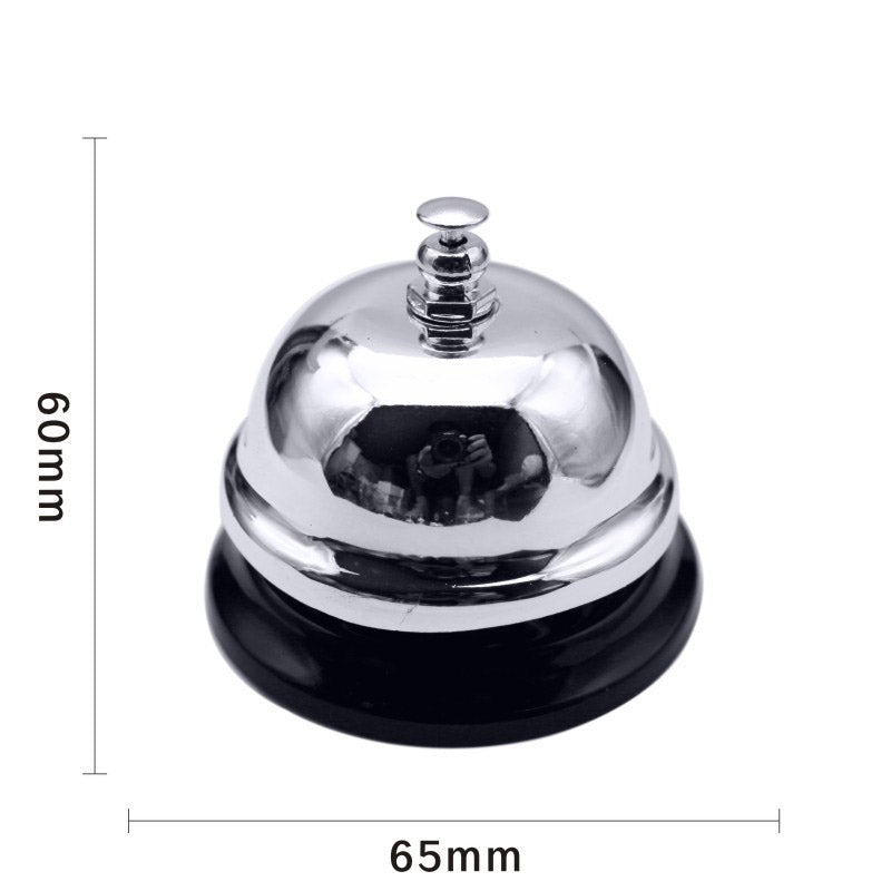Metal Reception Desk Bell with Clear Ring a by HitMyNeed