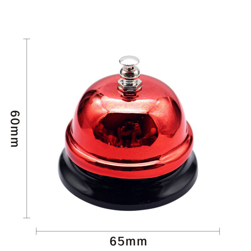 Metal Reception Desk Bell with Clear Ring e by HitMyNeed