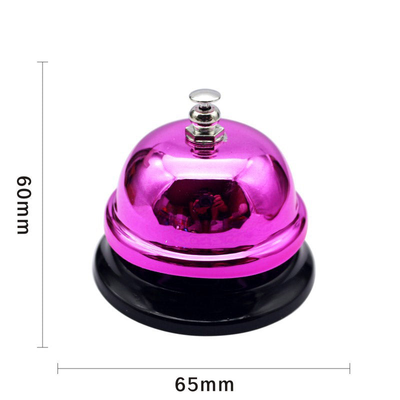Metal Reception Desk Bell with Clear Ring f by HitMyNeed