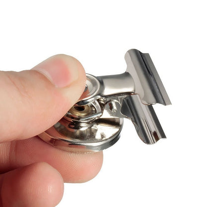 Metal Refrigerator Magnet Clips Set (5 Pack) by HitMyNeed